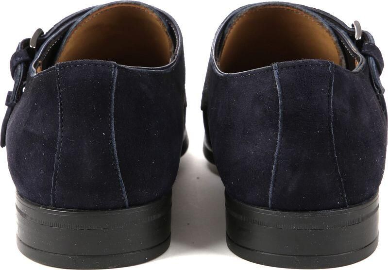 Giorgio Amalfi Schoen Monk Strap Navy Schoen cm Suede Heren Gespschoenen Double monk strap - Foto 3
