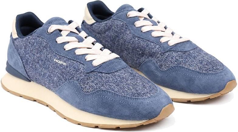 HOFF City leren suède sneakers donkerblauw - Foto 10