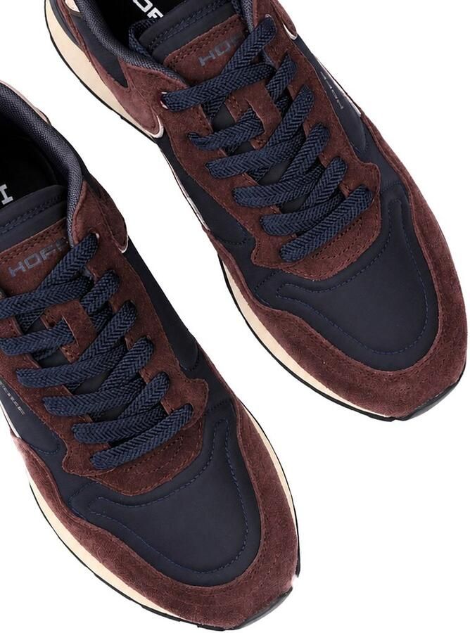 THE HOFF BRAND Lage Sneakers City Retro Suède Bruin - Foto 18