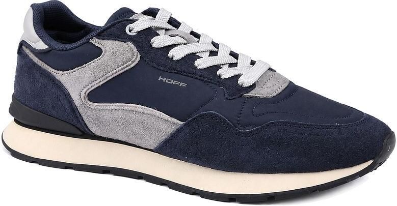 THE HOFF BRAND Lage Sneakers City Retro Textiel Donkerblauw - Foto 12