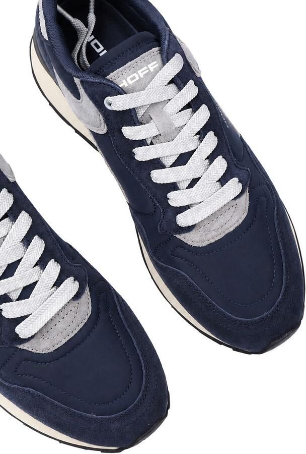 THE HOFF BRAND Lage Sneakers City Retro Textiel Donkerblauw - Foto 13