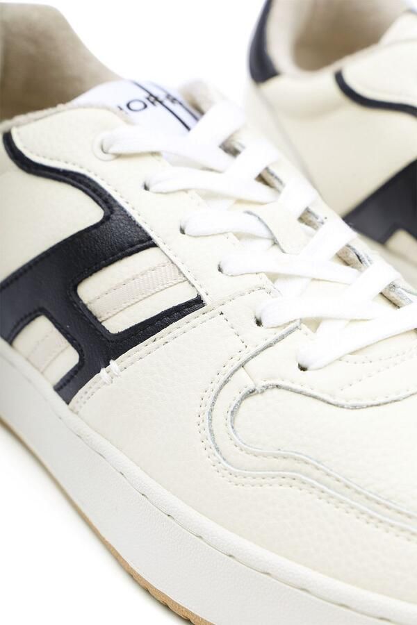 Hoff Stijlvolle Leren Sneakers voor Mannen White Heren - Foto 3