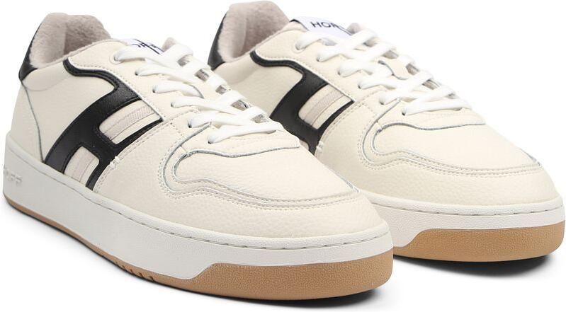 Hoff Stijlvolle Leren Sneakers voor Mannen White Heren - Foto 4