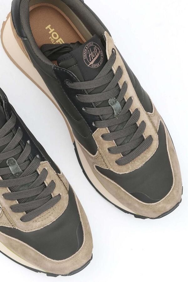 THE HOFF BRAND Lage Sneakers Heren Pella Suède Blauw - Foto 2
