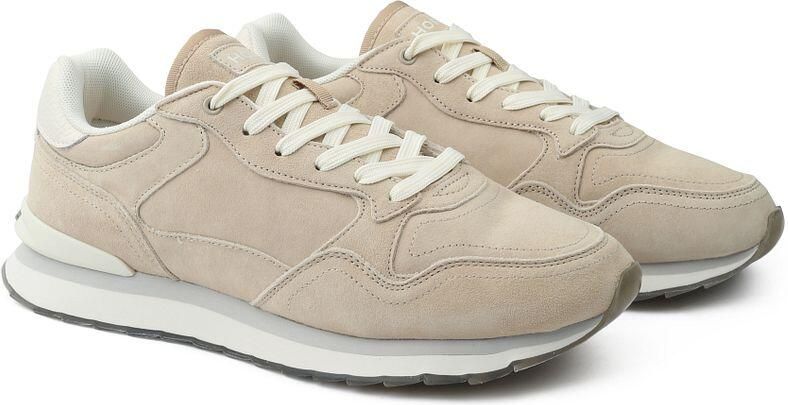 THE HOFF BRAND Lage Sneakers Heren Tamarindo Man Suède Beige - Foto 2