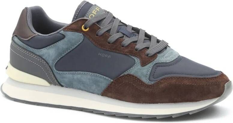 THE HOFF BRAND Lage Sneakers Heren Bari Maat: 42 Materiaal: Suède Kleur: Blauw - Foto 5