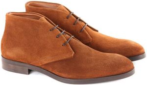 Humberto Boot Suede Cognac