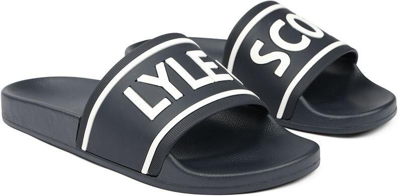 Lyle and Scott Lyle & Scott Slippers Navy - Foto 4