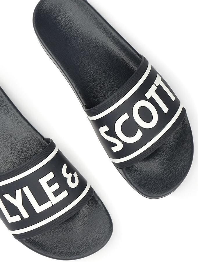 Lyle and Scott Lyle & Scott Slippers Navy - Foto 2