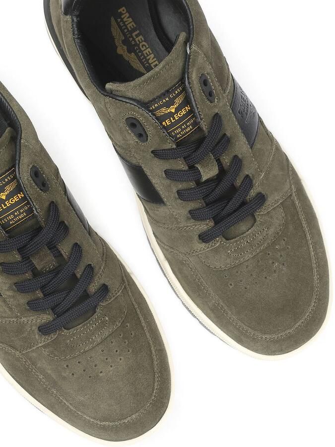 PME Legend Alamere suède sneakers donkergroen - Foto 2