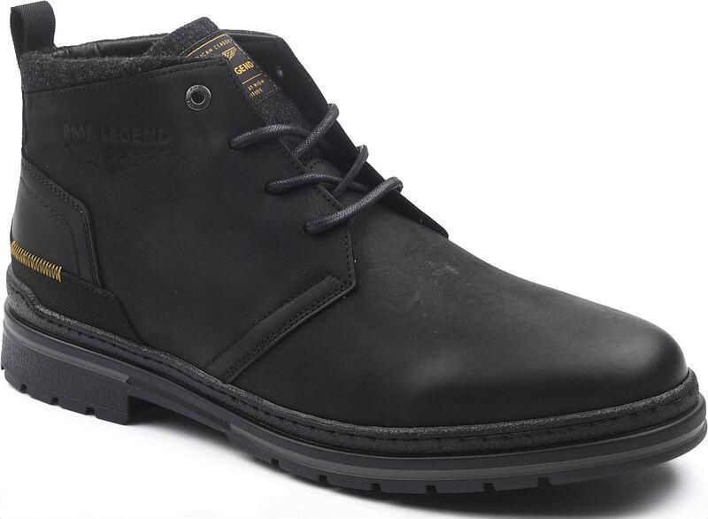 PME Legend Fleetman leren veterboots zwart