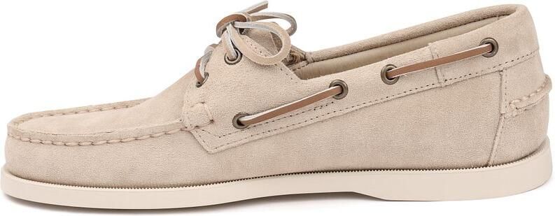 Sebago Authentic Original Boat Shoe Suede Leather Dove Grey Loafers - Foto 7