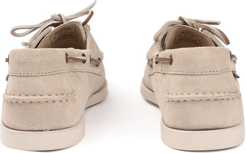 Sebago Authentic Original Boat Shoe Suede Leather Dove Grey Loafers - Foto 4