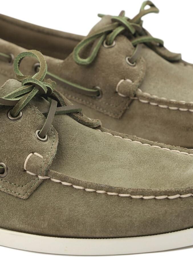 Sebago Heren Dockside Portland Flesh Out Green Military Kaki - Foto 9