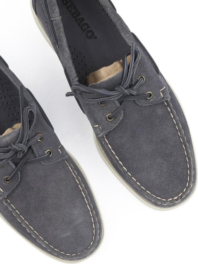 Sebago Schoenen Blauw Portland Flesh Out Loafers Blauw 7111ptw - Foto 6