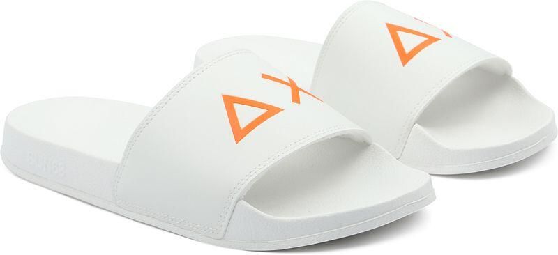 Sun68 Teenslippers Slippers Logo Bianco Wit - Foto 5