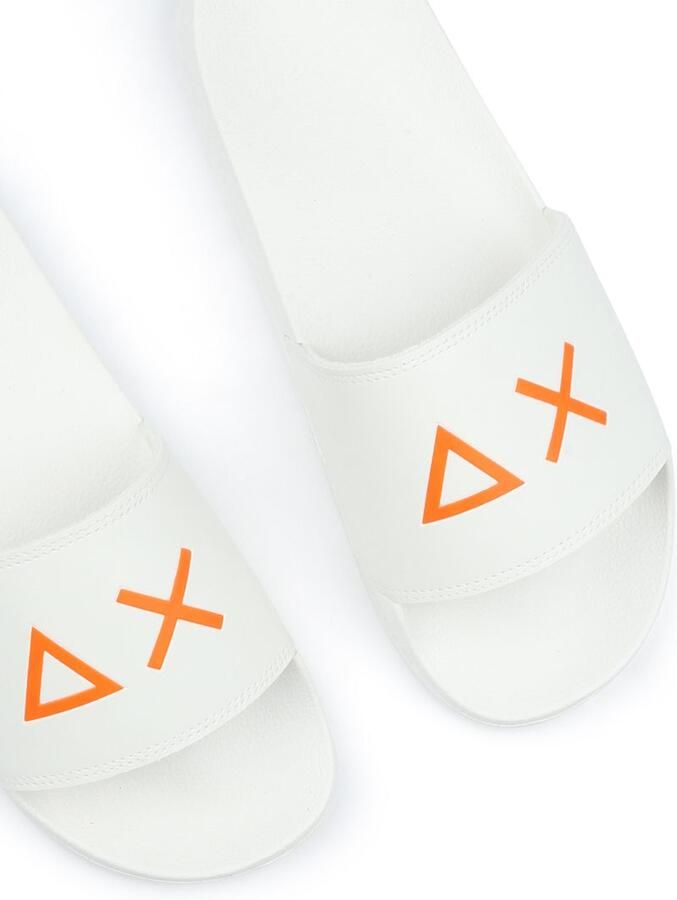 Sun68 Teenslippers Slippers Logo Bianco Wit - Foto 3