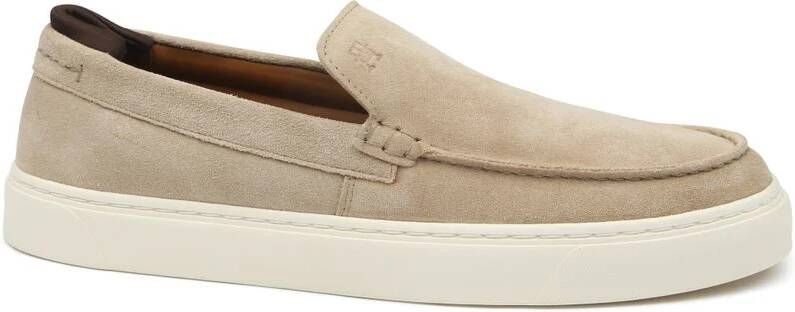 Tommy Hilfiger Casual Hilfiger Loafer Loafers Instappers Heren Beige - Foto 4