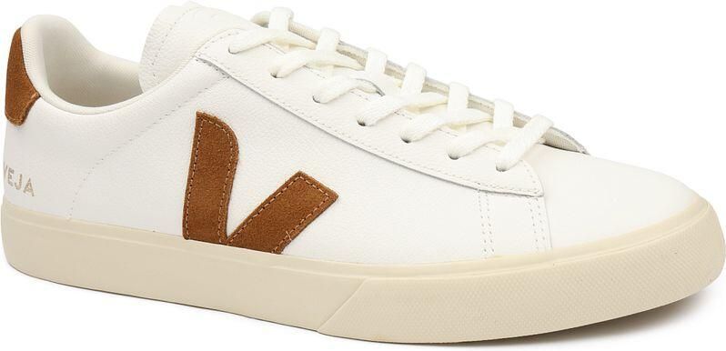 VEJA Lage Sneakers Campo Leer Wit