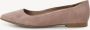 Tamaris Leopard Ballerina's taupe Leer Dames - Thumbnail 3