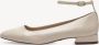 Tamaris Ballerina's Riemchen pumps flats platte schoenen in veganistische uitvoering - Thumbnail 3
