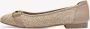 Tamaris Ballerina's taupe Synthetisch Dames - Thumbnail 3