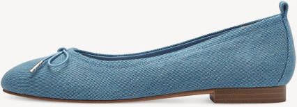 TAMARIS Ballerina blauw 42