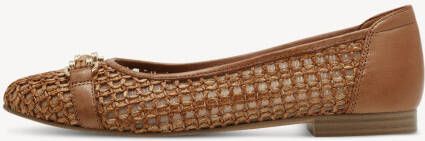 TAMARIS Ballerina bruin 37