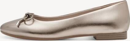 Tamaris Ballerina's met strikdetail en strass-steentjes