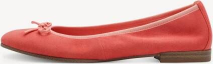 TAMARIS Ballerina rood 38