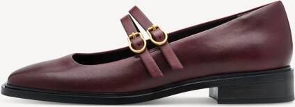 TAMARIS Ballerina rood 39