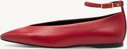 TAMARIS Ballerina rood 41