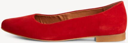 TAMARIS Ballerina rood 42