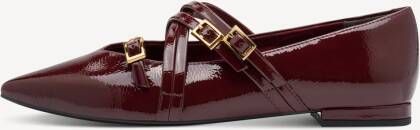 TAMARIS Ballerina rood 42