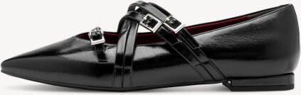 TAMARIS Ballerina zwart 41