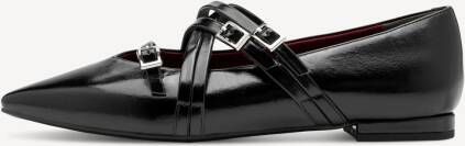 TAMARIS Ballerina zwart 41