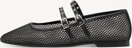 TAMARIS Ballerina zwart 42
