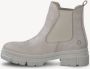 Tamaris leren dames chelsea boots beige - Thumbnail 2