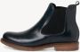 Tamaris dames Chelsea boot leren laarzen enkellaarzen dames donkerblauw M2505641 - Thumbnail 3