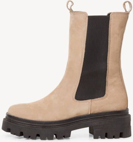 Tamaris Chelsea boots taupe Leer 192421 Dames - Foto 4
