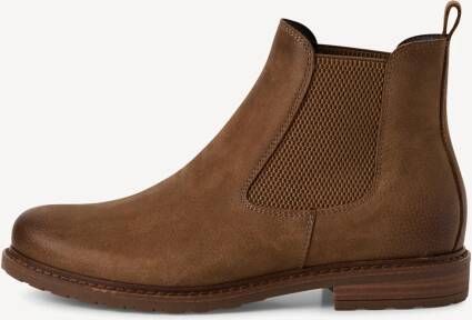 Tamaris Chelsea-boots hakken enkellaars zakelijke schoen instaplaarzen aantrek-lus - Foto 3