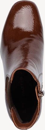 Tamaris Essentials Enkellaarsjes cognac Lak - Foto 3