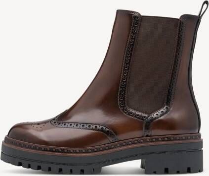 TAMARIS Chelseaboot bruin 39