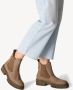 Tamaris dames chelsea boot leren laarzen enkellaars vrouwen leer M2590243 bruin - Thumbnail 12