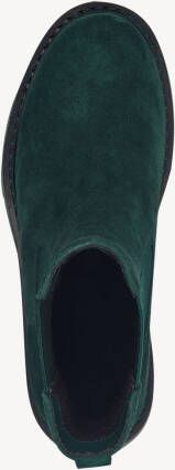 Tamaris Groene Leren Laarzen Ronde Neus Green Dames - Foto 3