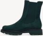 Tamaris Groene Leren Laarzen Ronde Neus Green Dames - Thumbnail 5