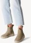 Tamaris dames chelsea boot leren laarzen enkellaars vrouwen leer M25403 Salie - Thumbnail 5