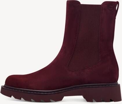 TAMARIS Chelseaboot rood 39
