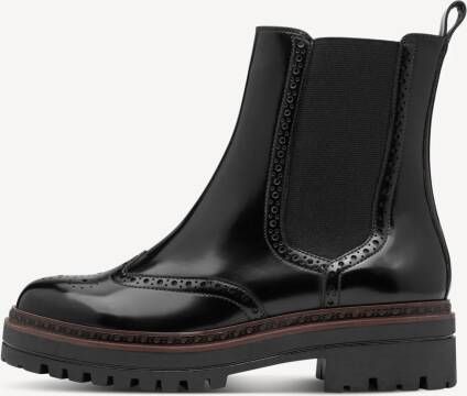 TAMARIS Chelseaboot zwart 39