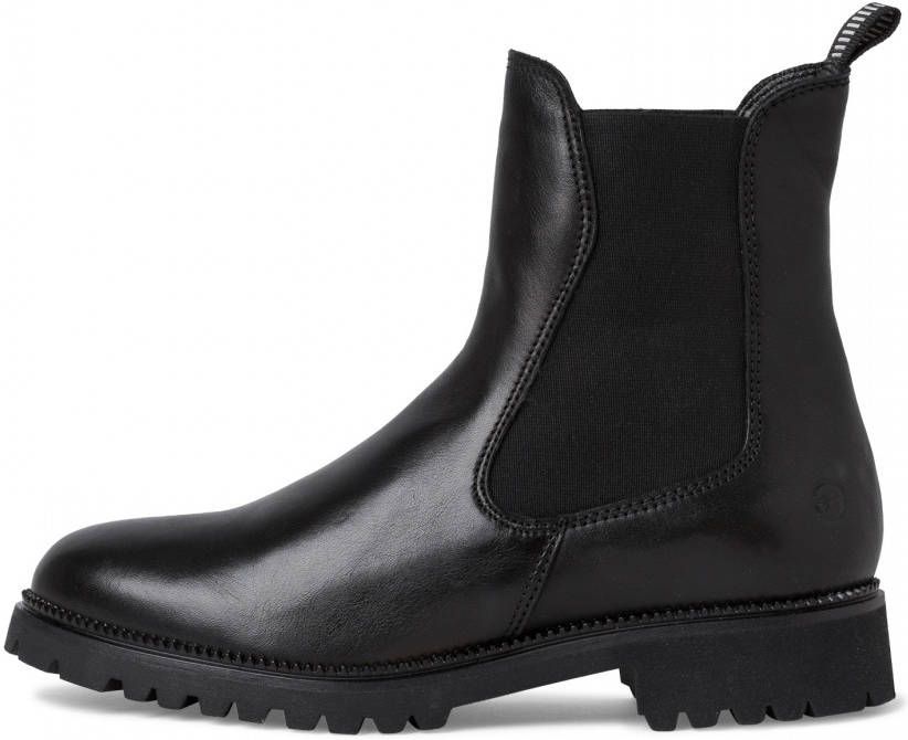 Tamaris Chelsea-boots blokhak instaplaarzen met stretchinzetten aan beide zijden - Foto 8